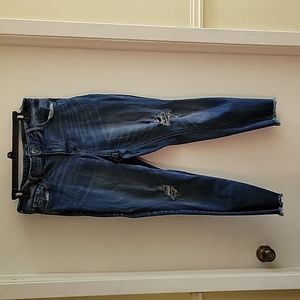 Old Navy Stretch Rockstar Jeans Sz 14 euc